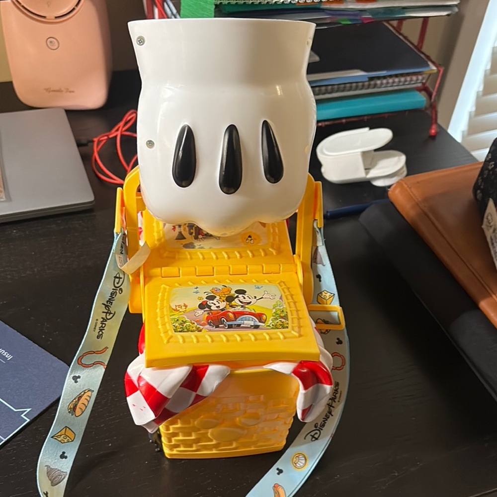 Disney Mickey Mouse Glove Popcorn Bucket